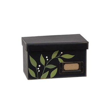 3 Set Leafy Floral File Boxes - The Fox Decor